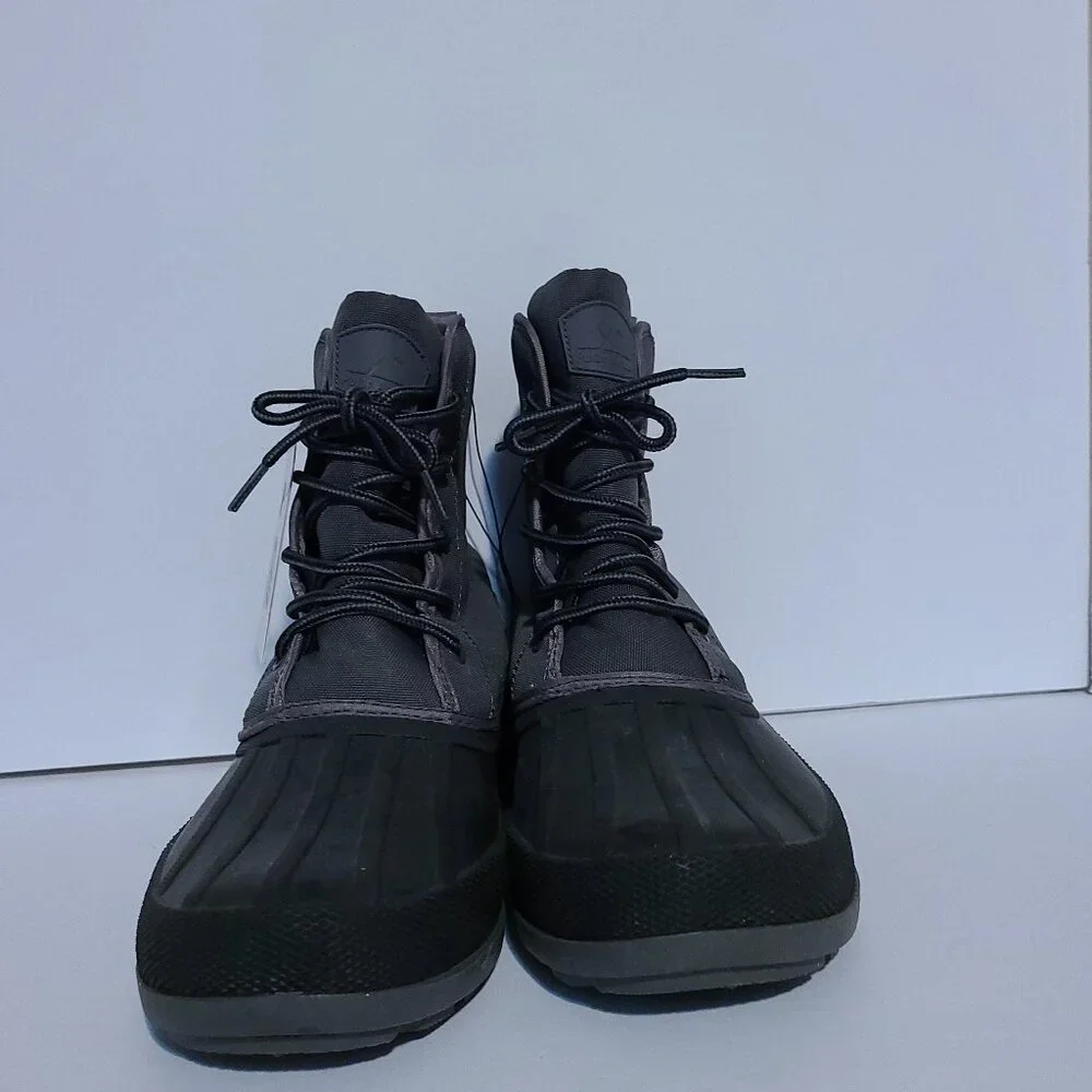 POLAR ARMOR MEN'S COLD WEATHER BLAST DUCK BOOTS- WATERPROOF -GREY-SIZE 12